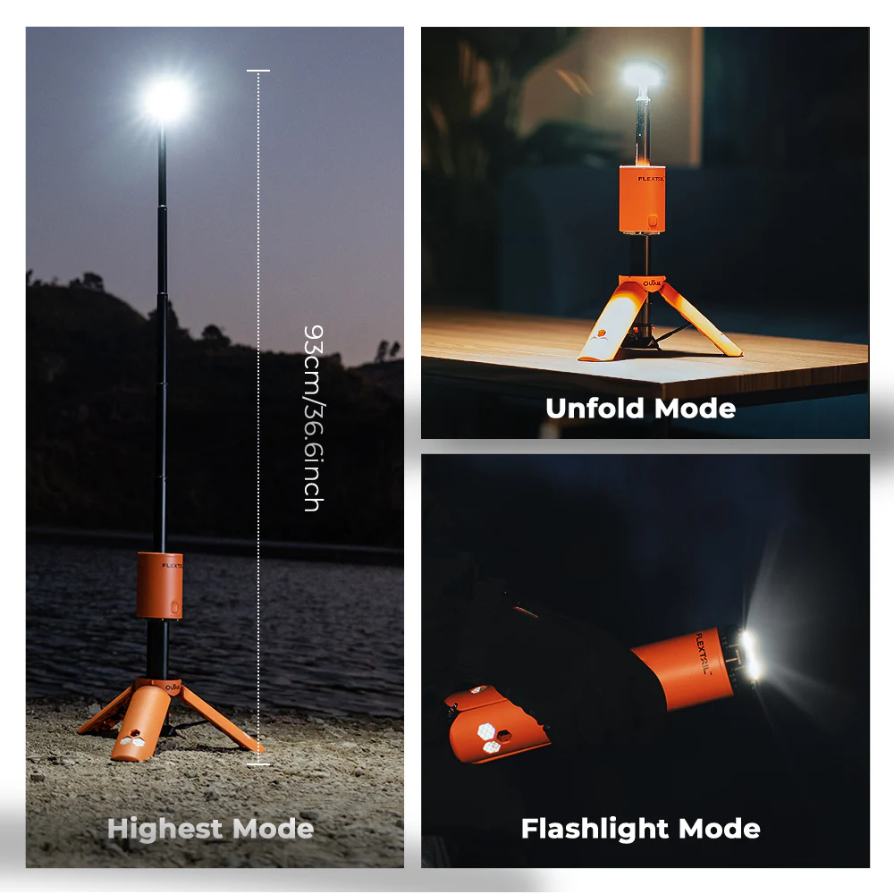 EVO LANTERN - FLEXTAIL x OuTask 2-in-1 Telescopic Lantern for Versatile Lighting(US Clearance） - Image 2