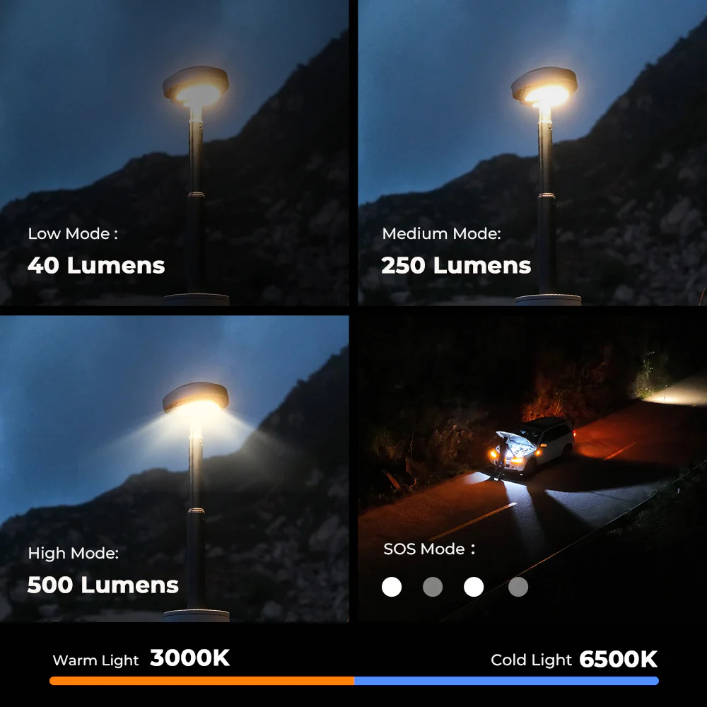EVO LANTERN - FLEXTAIL x OuTask 2-in-1 Telescopic Lantern for Versatile Lighting(US Clearance） - Image 4