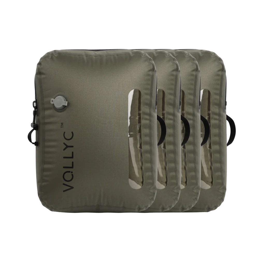 FLEXTAIL X VOLLYC EZY SET BUNDLE - 3 Size Travel Vacuum Pack For Luggage Space Saving - Image 16