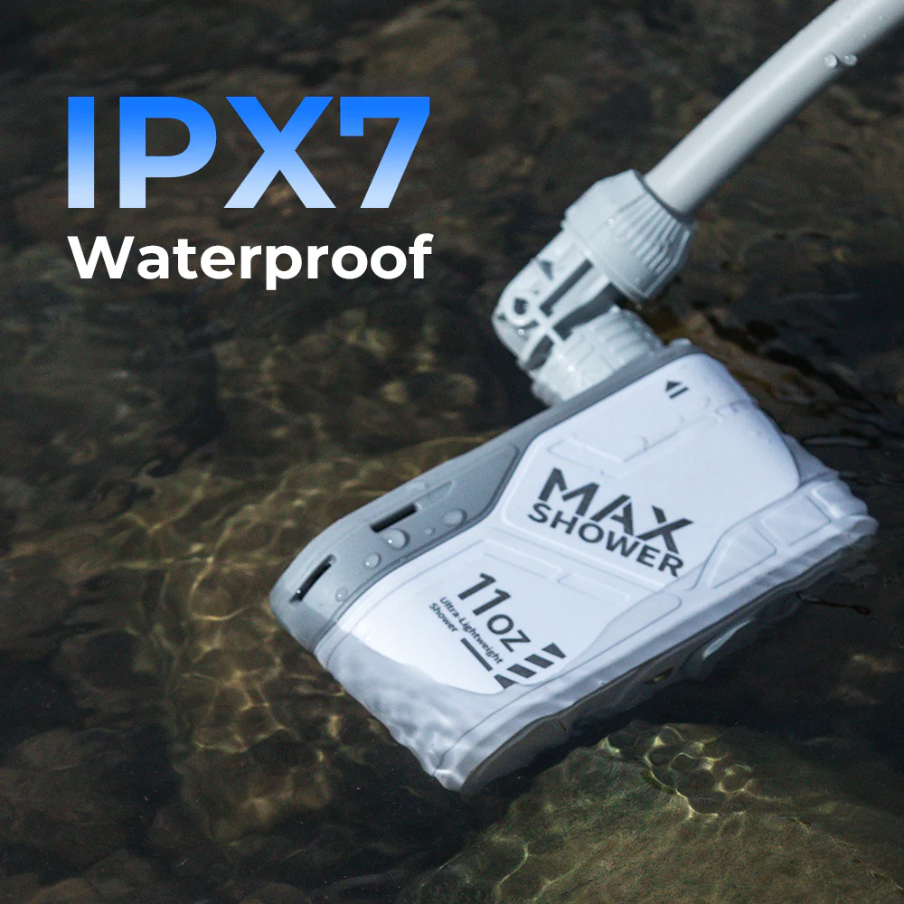 MAX SHOWER - Ultralight Rechargeable Instant Outdoor Shower - Image 5