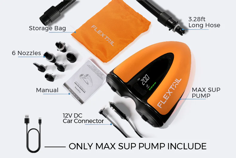 EVO SUP PUMP - 20PSI Cordless Rechargeable Air Pump for SUP & KITE - Image 12