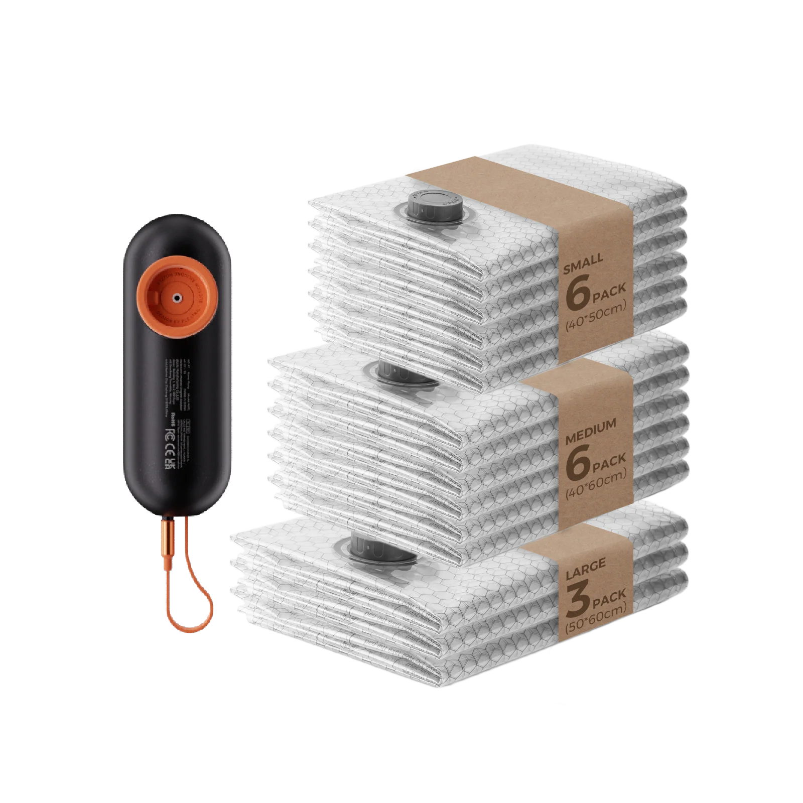 NANO BAG SET AT -55KPA VACUUM POWER The New Standard of Compression - Image 15