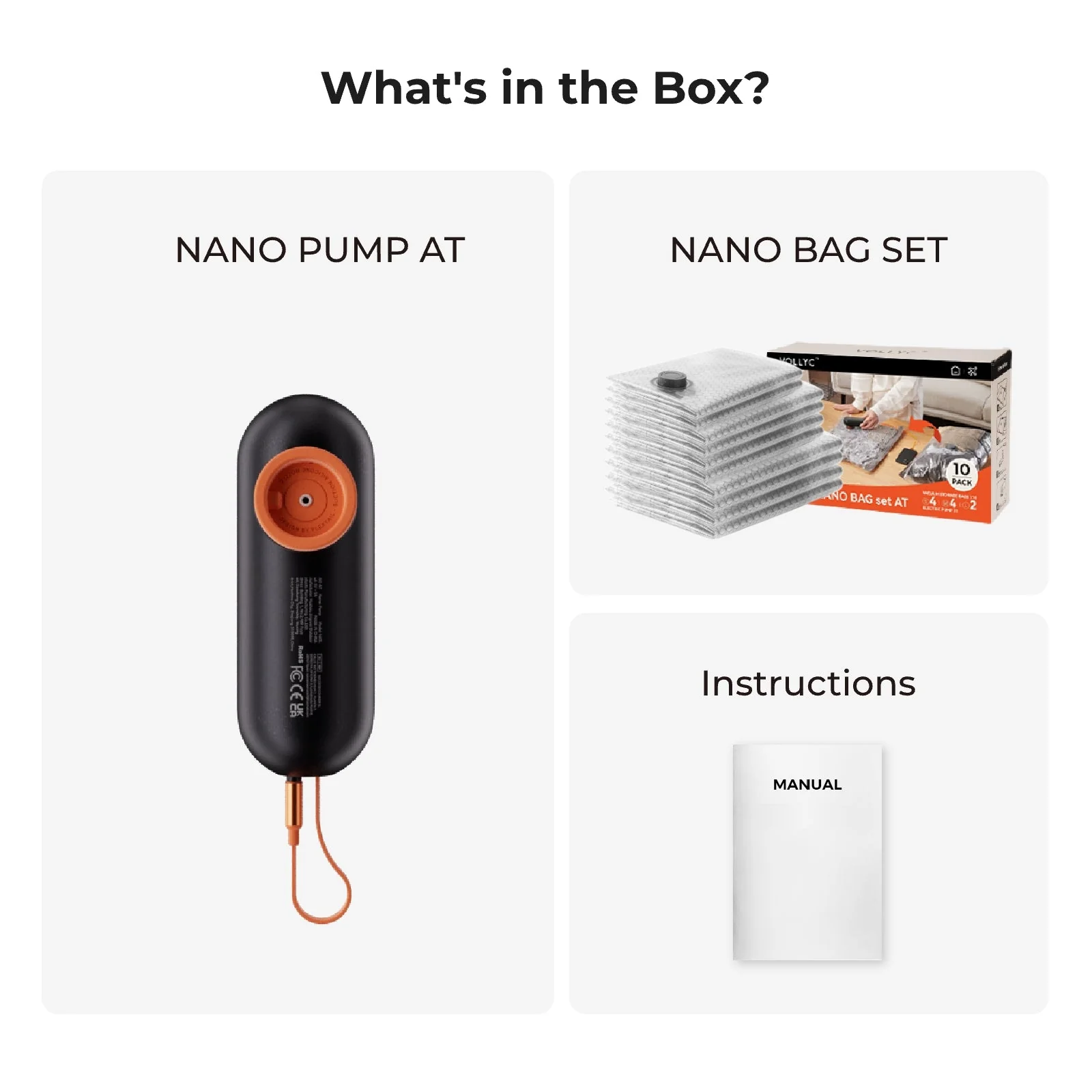 NANO BAG SET AT -55KPA VACUUM POWER The New Standard of Compression - Image 6