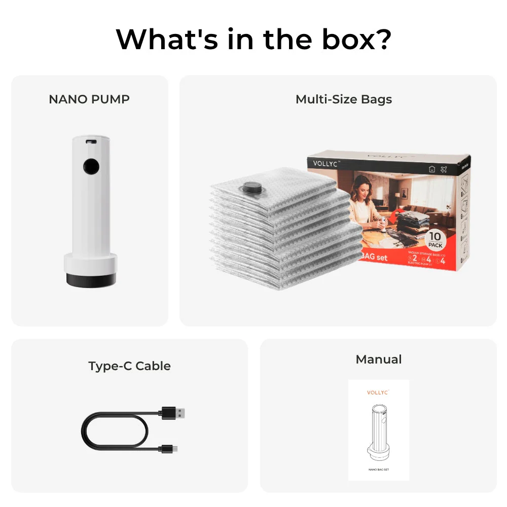 NANO BAG SET - 85% COMPRESSION IN JUST 8S - Image 10
