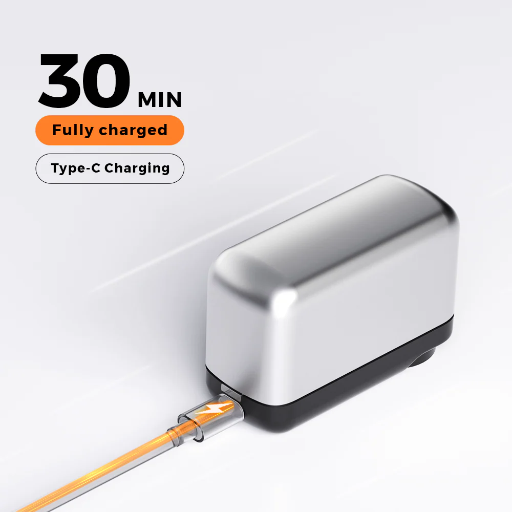 TINY BIKE PUMP PRO-120 PSI High Pressure and LED Display Electric Bike Pump - Image 12