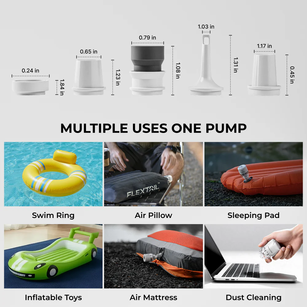 Tiny Pump 3X: Maximum Power for Ultralight Adventures (5KPA, 67g, 300L/Min) - Image 5