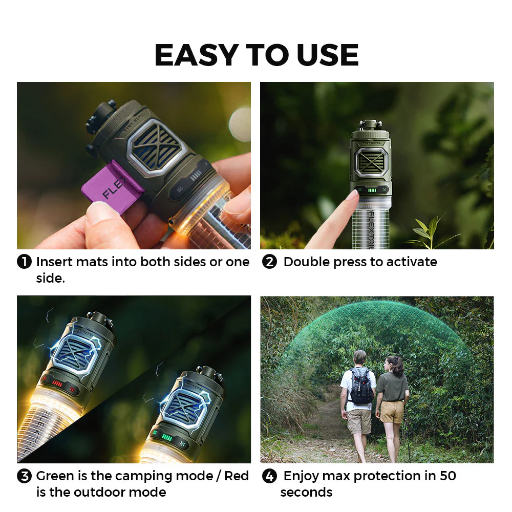 TINY REPELLER S - 2-in-1 Portable Mosquito Repellent with Lighting - Image 3