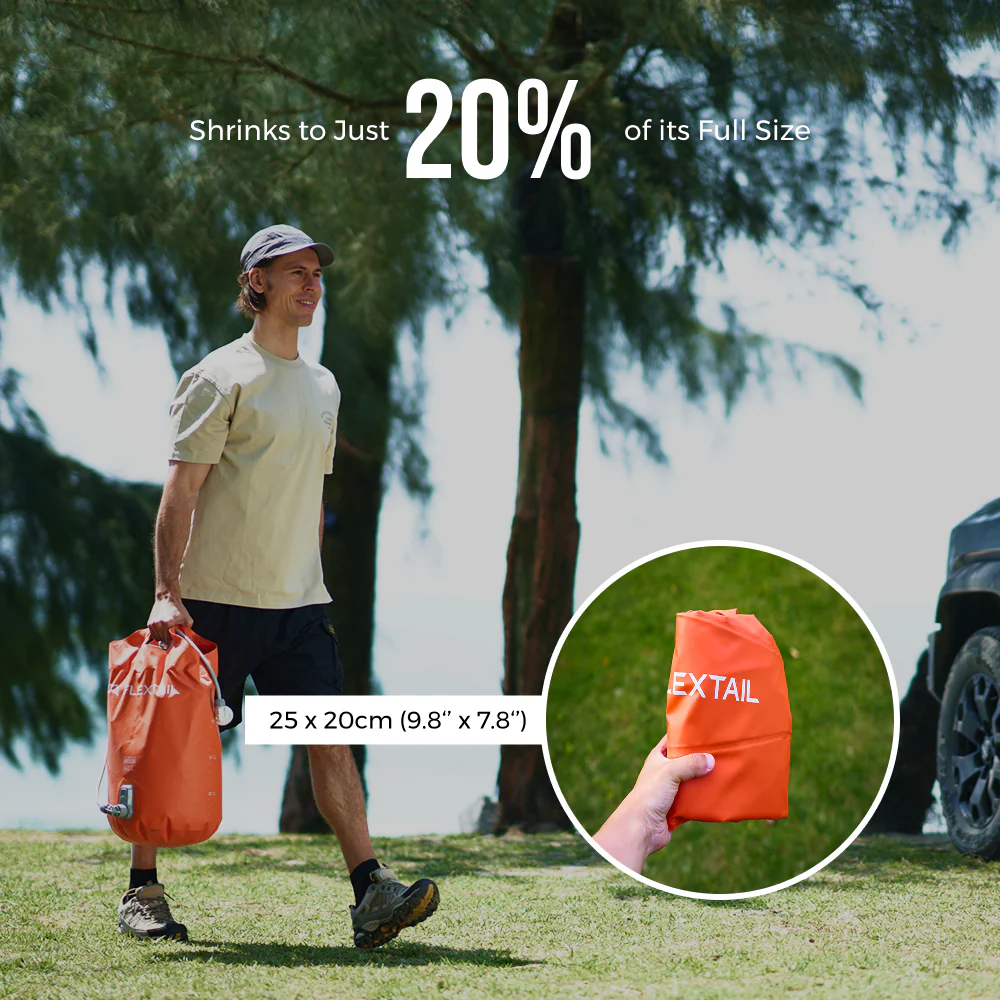 TINY SHOWER BUCKET & BAG - Your On the Go Shower Station - Image 15
