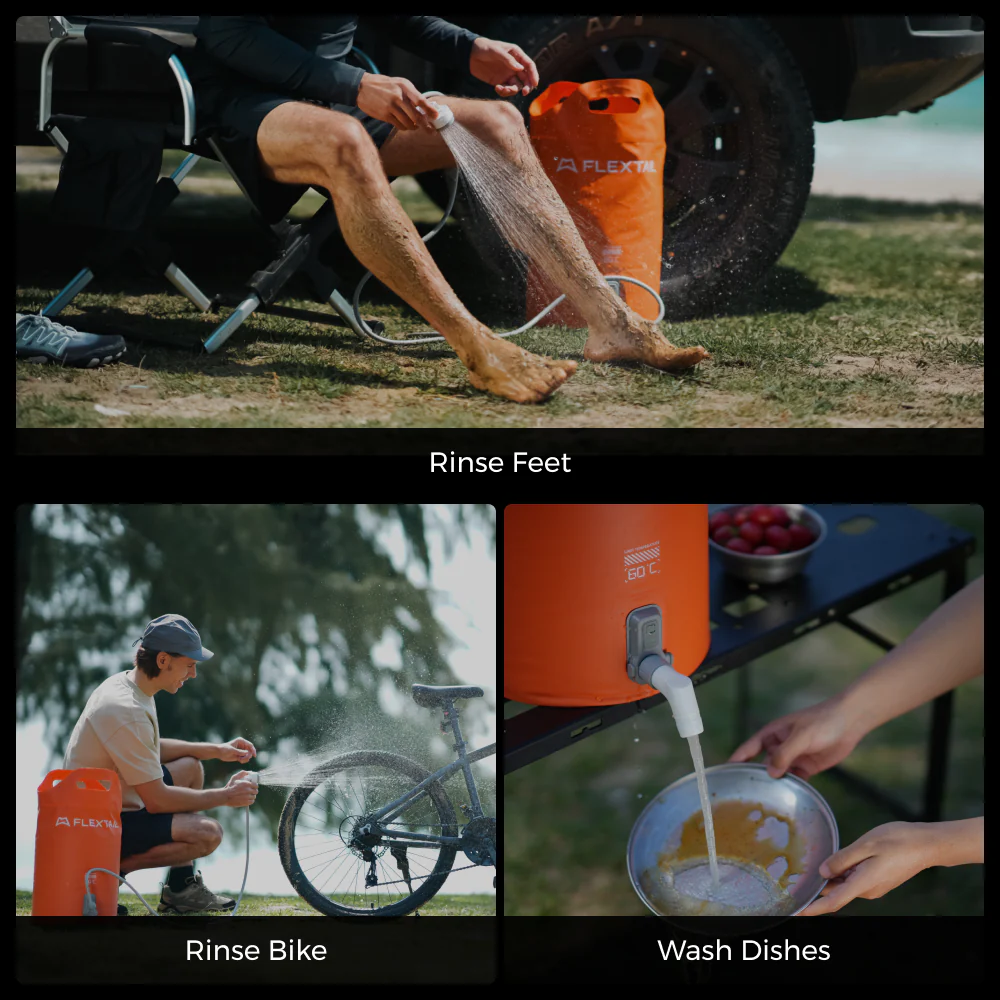 TINY SHOWER BUCKET & BAG - Your On the Go Shower Station - Image 5