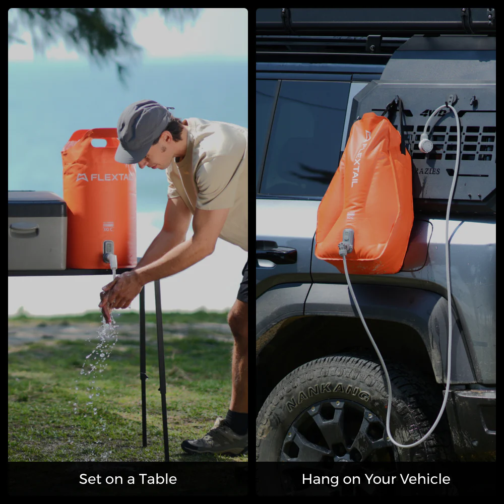 TINY SHOWER BUCKET & BAG - Your On the Go Shower Station - Image 8