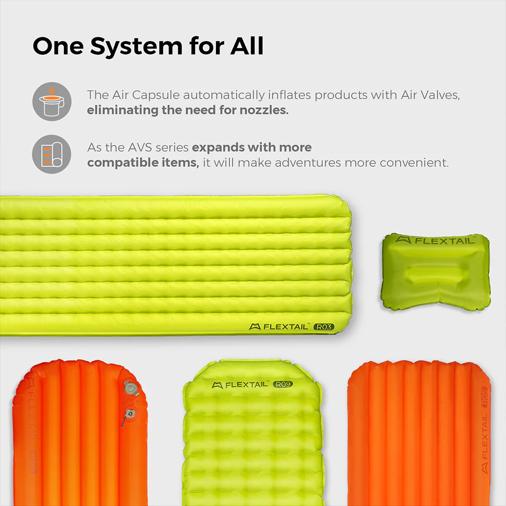 Tiny Sleeping Pad R03 - 3.5 R-Value 3 Season Sleeping Pad with Pump - Image 7
