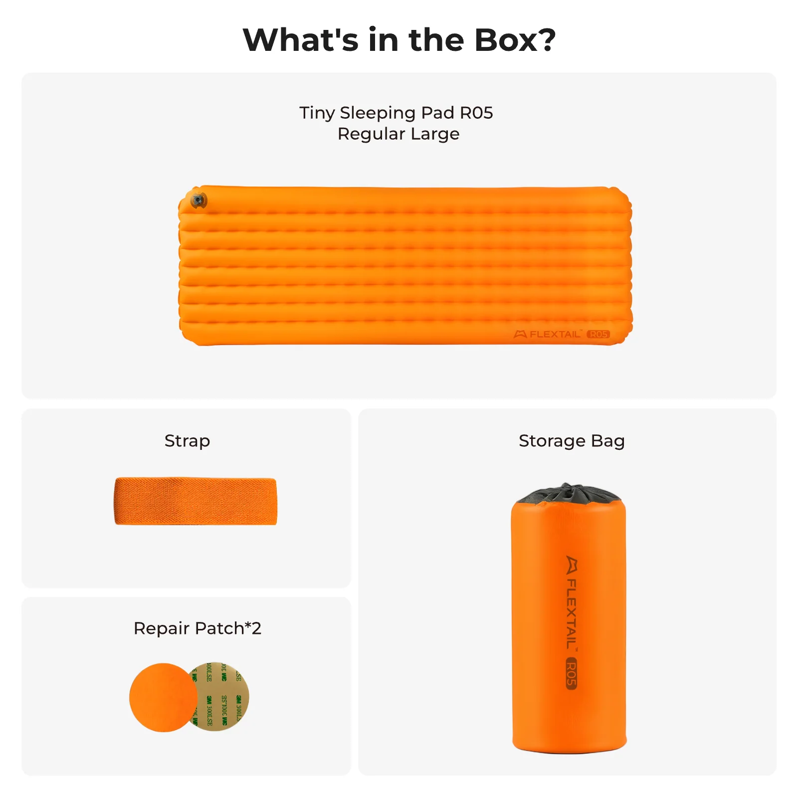TINY Sleeping Pad R05 Large- Larger, Lighter, More Comfortable (196cm, 5.6 R-value） - Image 12