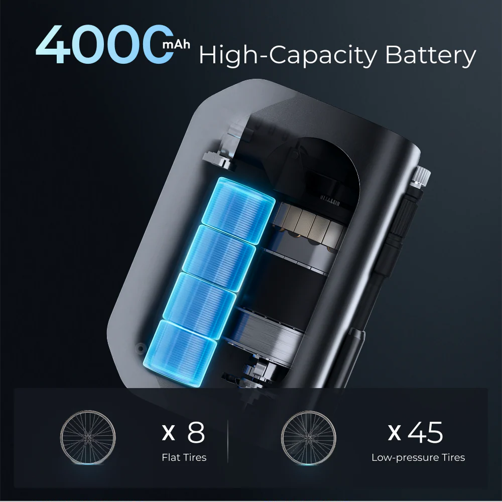 Tiny Tire Pump 600 - Pro Power in a Pocket-Sized Pump - Image 10