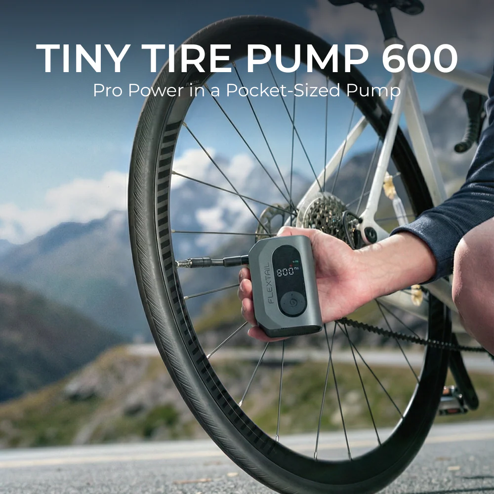 Tiny Tire Pump 600 - Pro Power in a Pocket-Sized Pump - Image 4