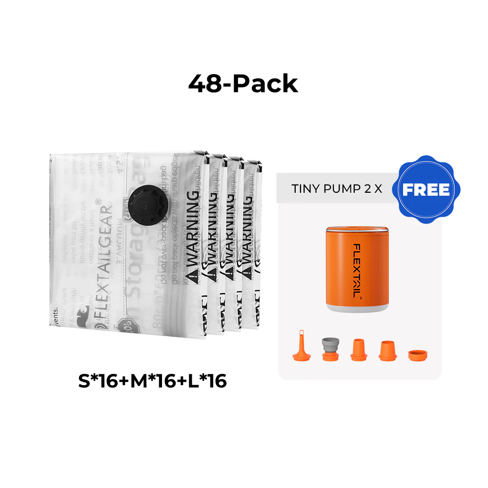Vacuum Storage Bags With Pump (US Clearance)
