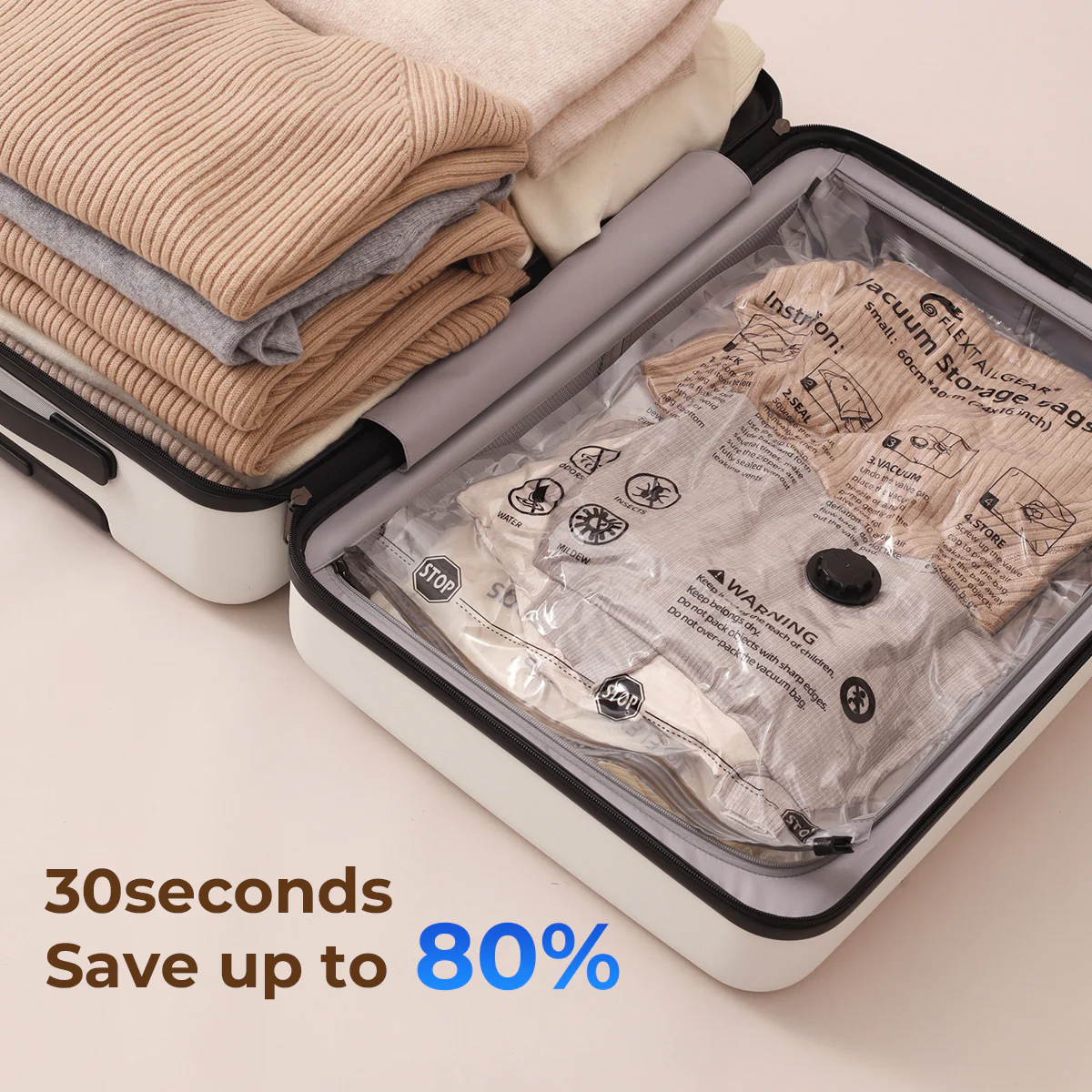 Vacuum Storage Bags With Pump (US Clearance) - Image 2