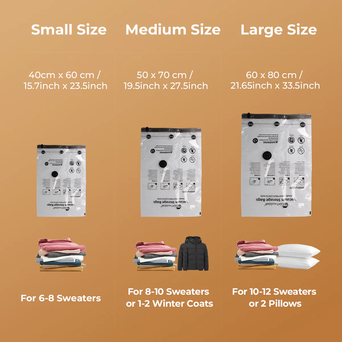 Vacuum Storage Bags With Pump (US Clearance) - Image 5