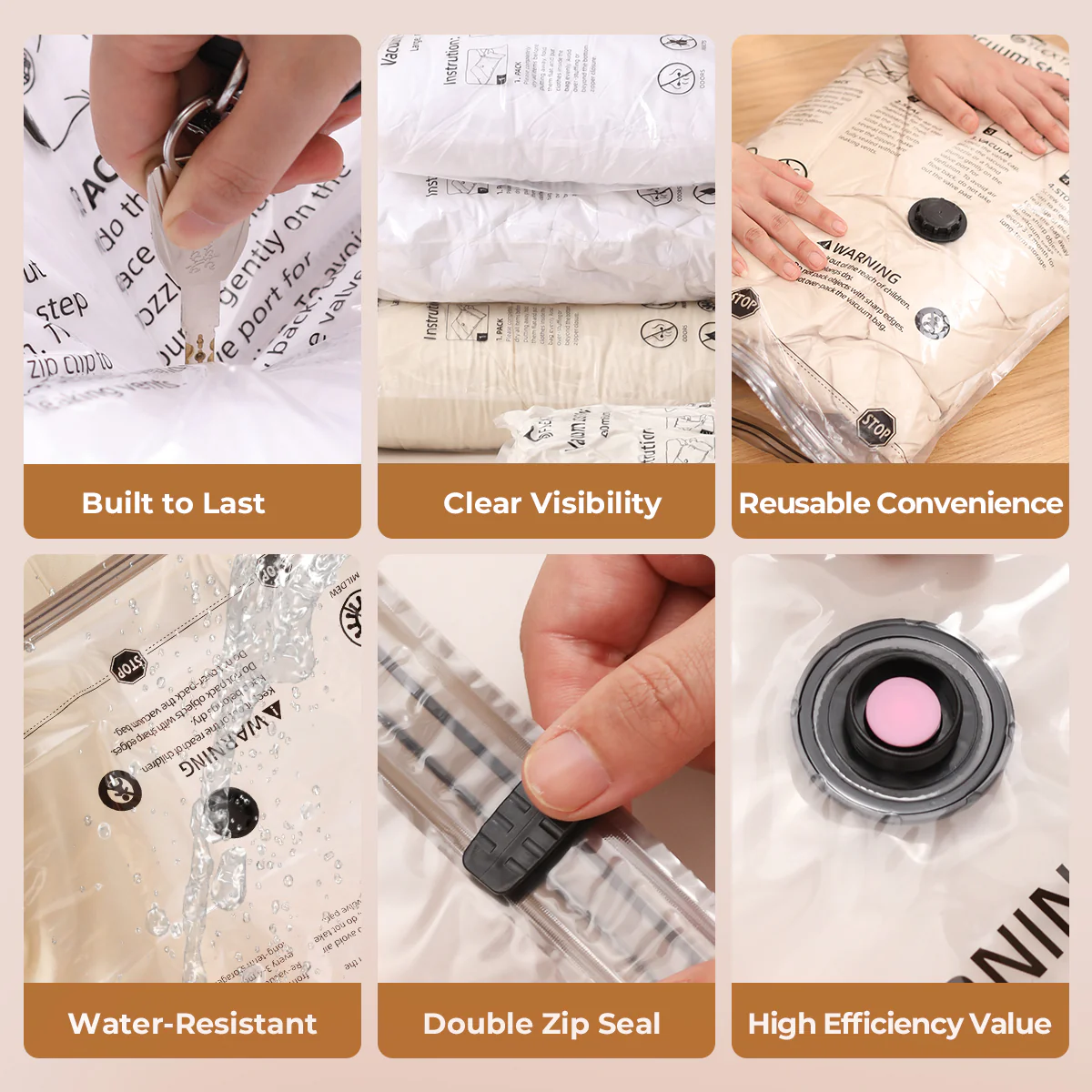 Vacuum Storage Bags With Pump (US Clearance) - Image 6