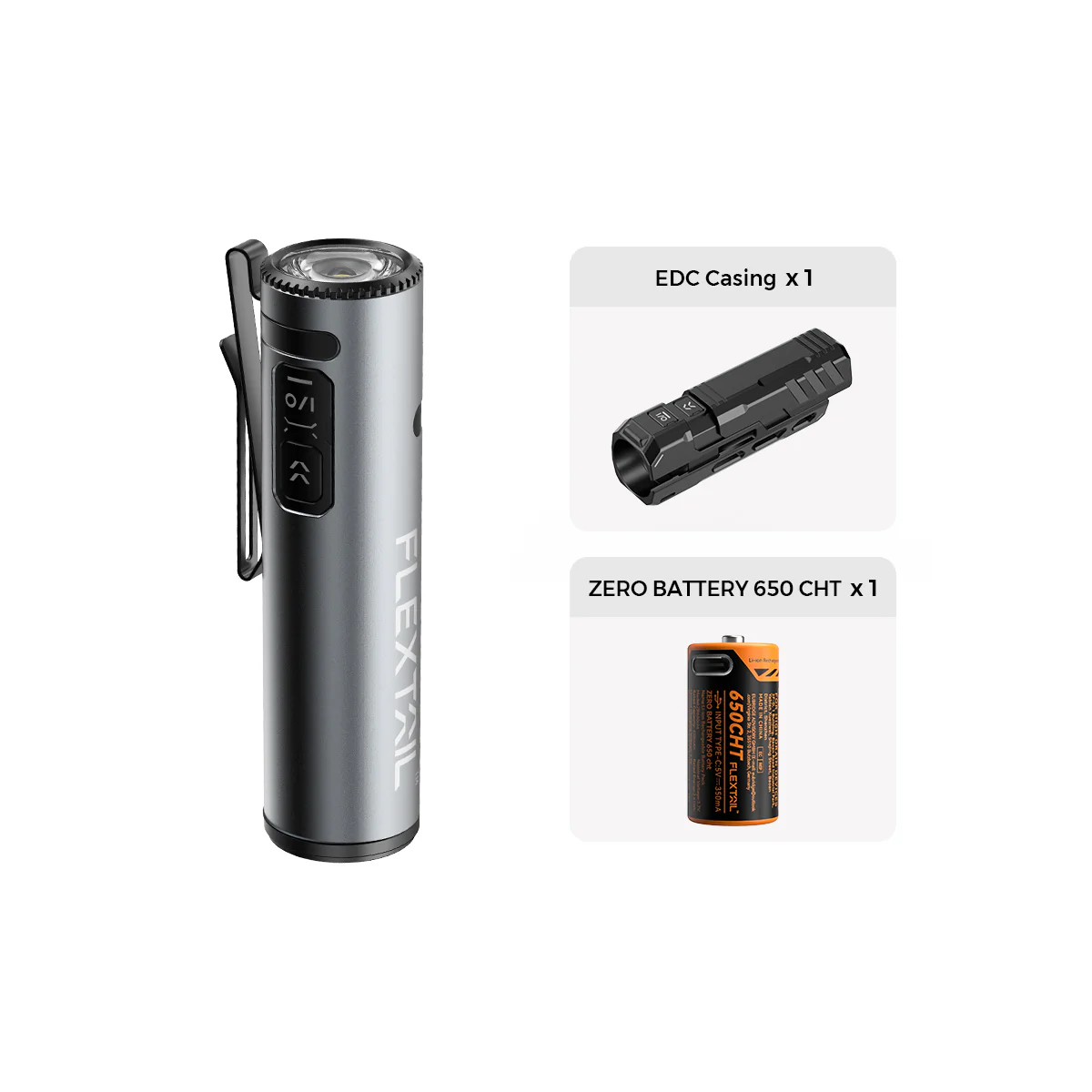 ZERO FLASHLIGHT 1200 - Ultra Light & Bright EDC Outdoor Flashlight - Image 11