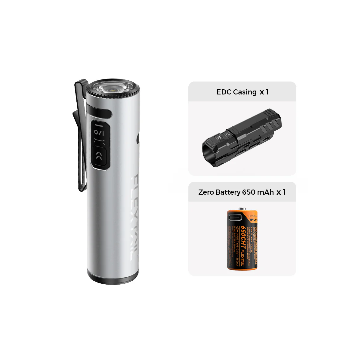 ZERO FLASHLIGHT 1200 - Ultra Light & Bright EDC Outdoor Flashlight - Image 20