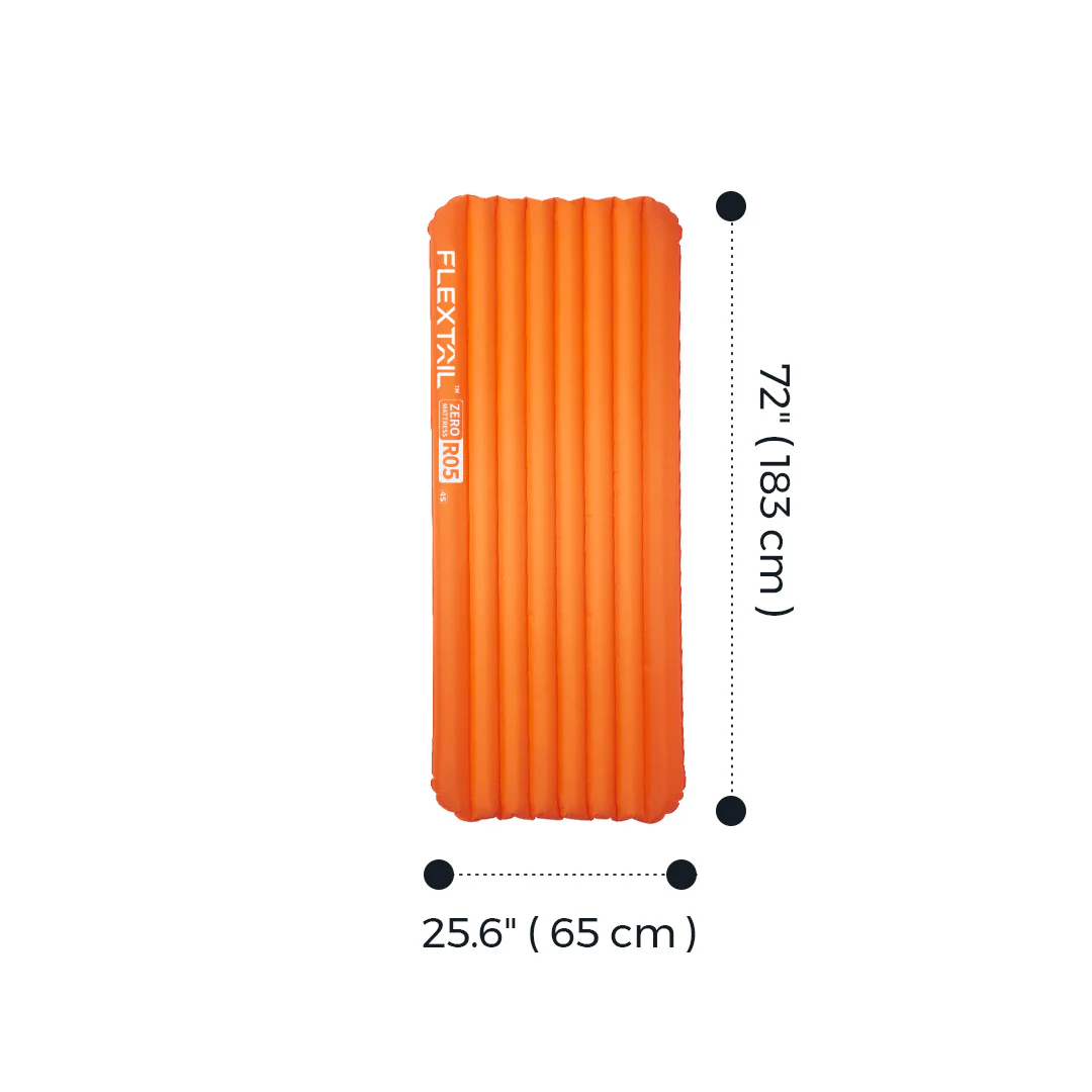 ZERO MATTRESS R05 - 5.6 R-value Ultralight Air Sleeping Pad - Image 19
