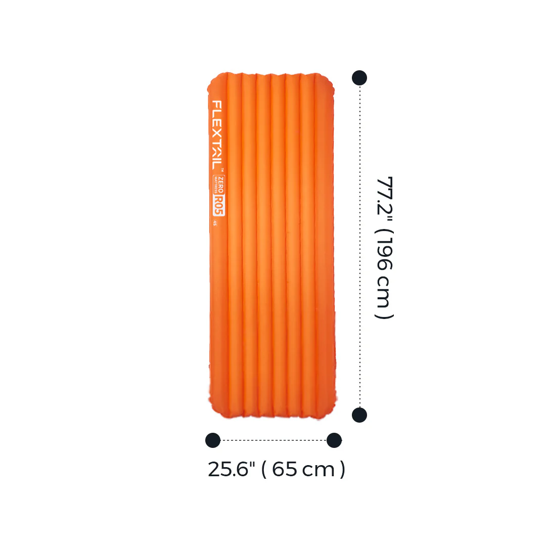 ZERO MATTRESS R05 - 5.6 R-value Ultralight Air Sleeping Pad - Image 20