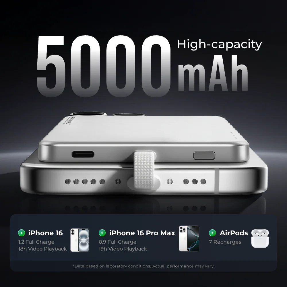 Zero Power Metal 5000M - World's Slimmest Power Bank - Image 6