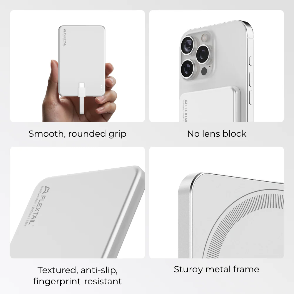 Zero Power Metal 5000M - World's Slimmest Power Bank - Image 9