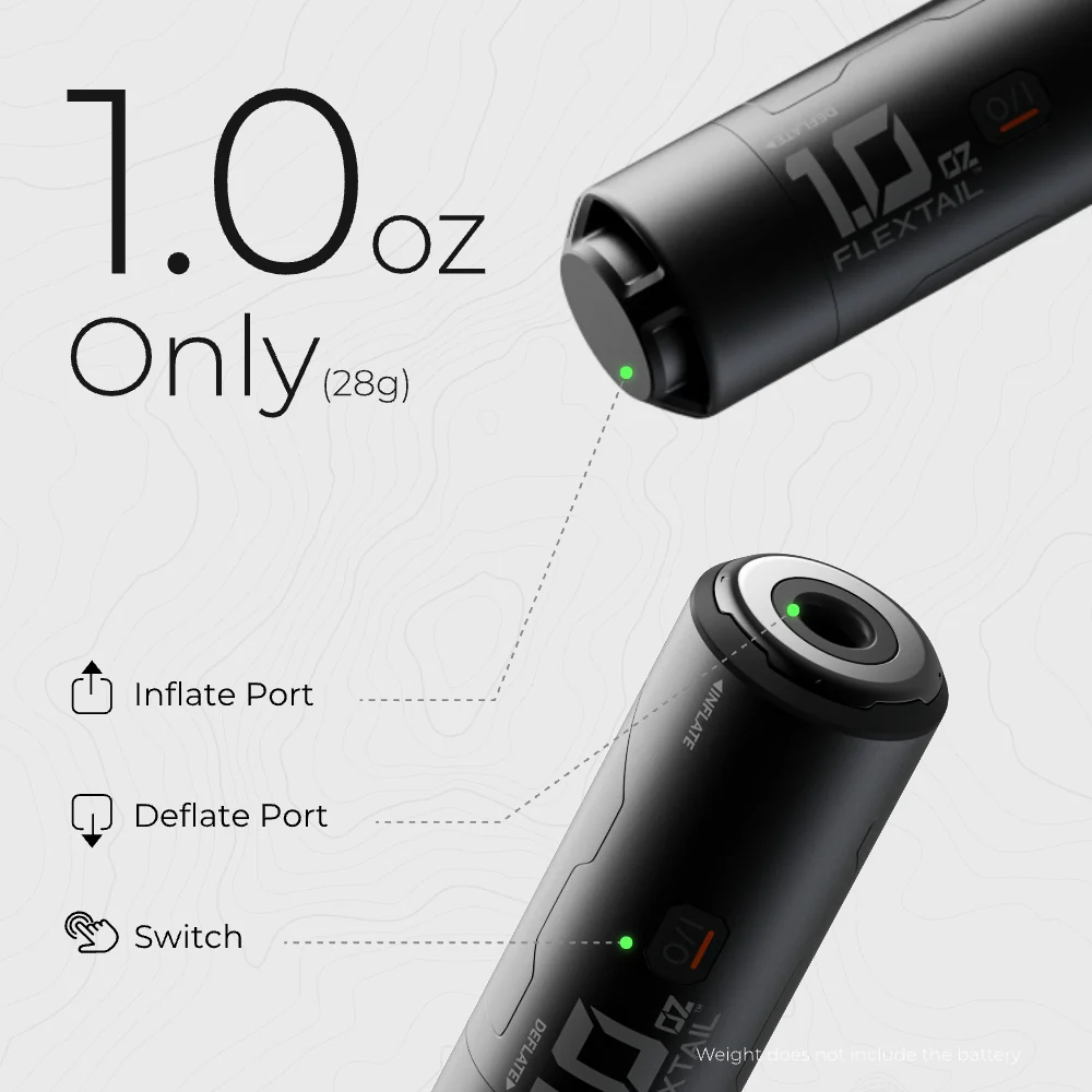 ZERO PUMP 2: Lightweight Champion Pump Upgrade for Sleeping Pads(3.5KPA, 29g) - Image 3